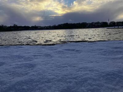 sneeuw-plas sneeuw-plas